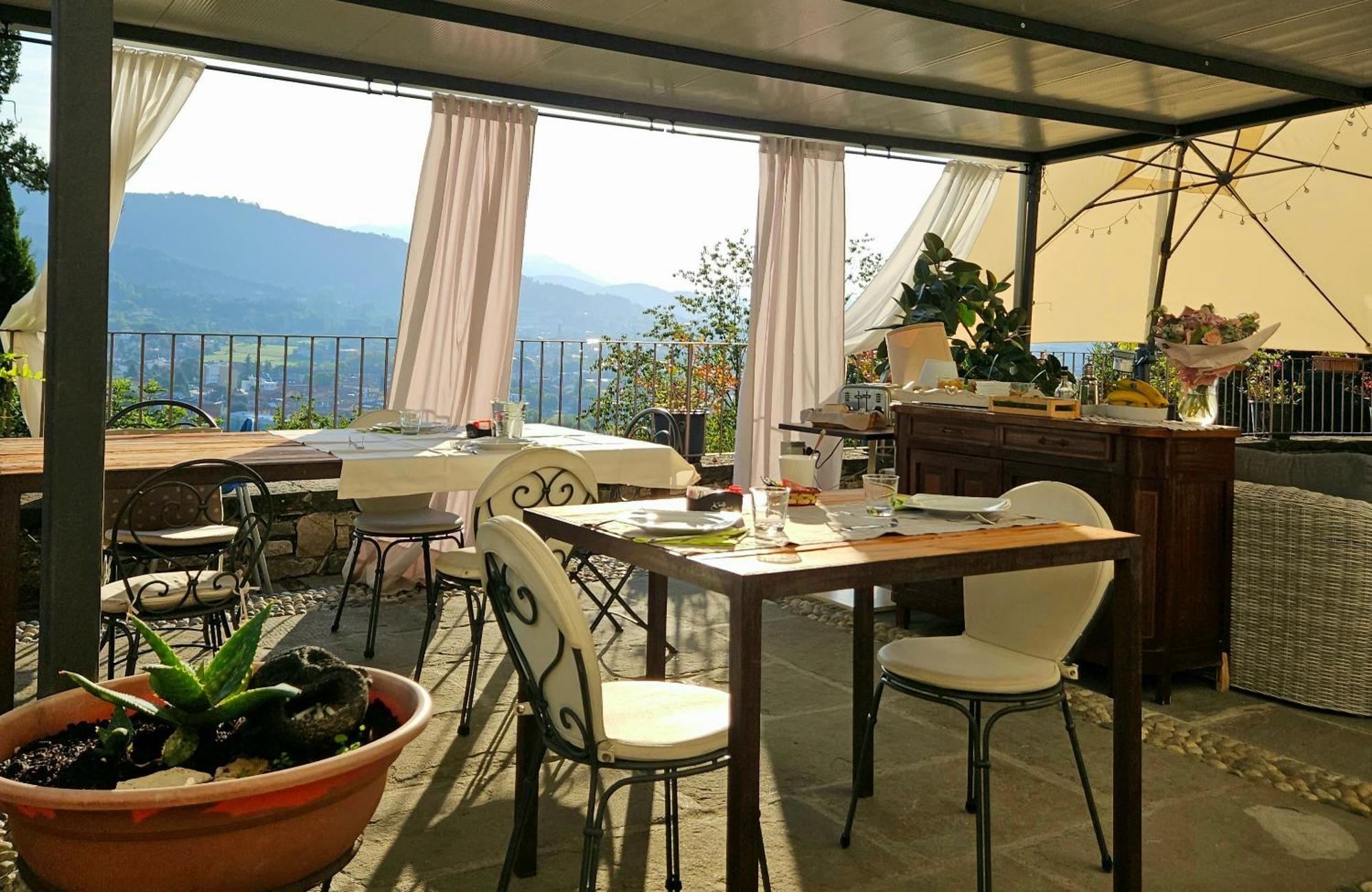 B&B Dimora Delle Donnole Bergamo Alta Экстерьер фото